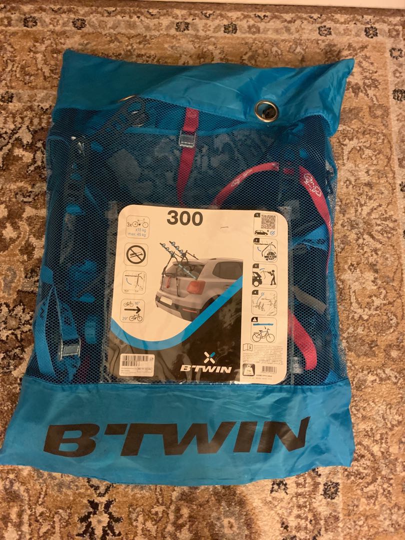 B Twin 300 3-BIKE TAILGATE CYCLE CARRIER, Sports Equipment, Bicycles \u0026  Parts, Bicycles on Carousell