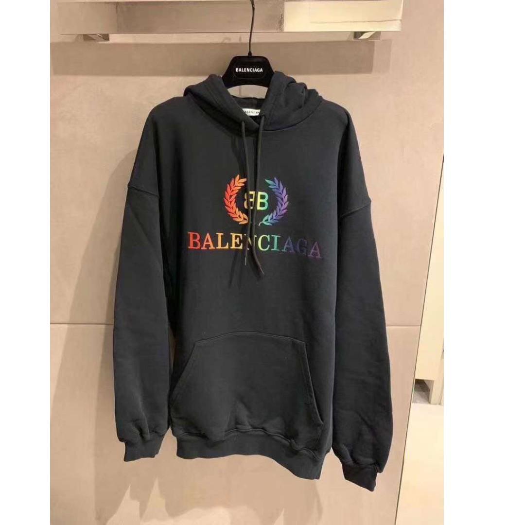 balenciaga multicolor hoodie