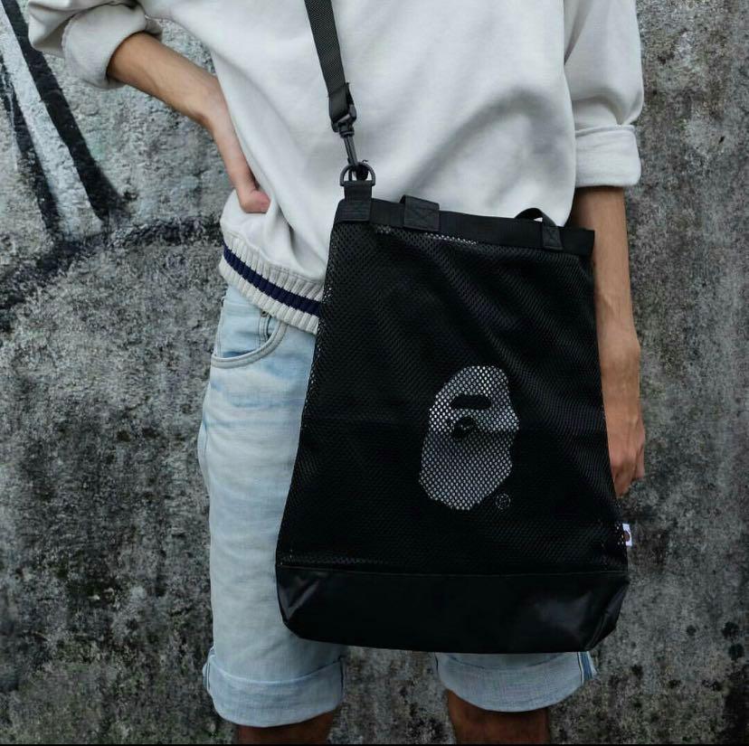 mesh sling bag