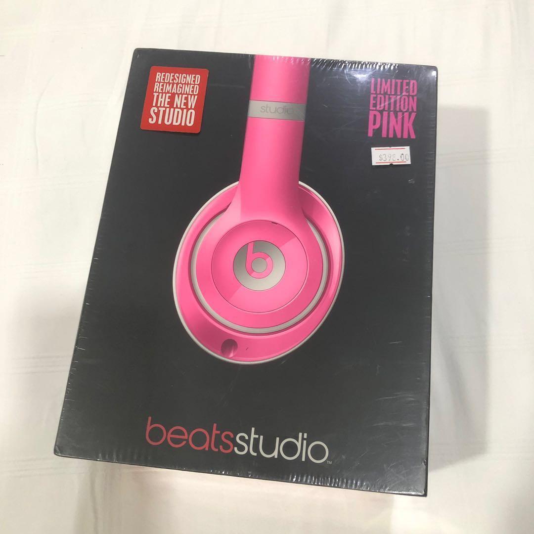beats studio limited edition pink