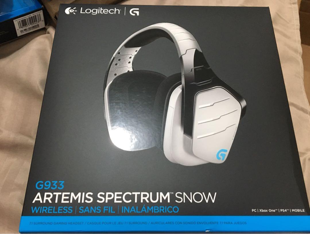 Brand New In Box L Ogitech G933 Artemis Spectrum Wireless Rgb 7 1 Dolby And Dts Headphone