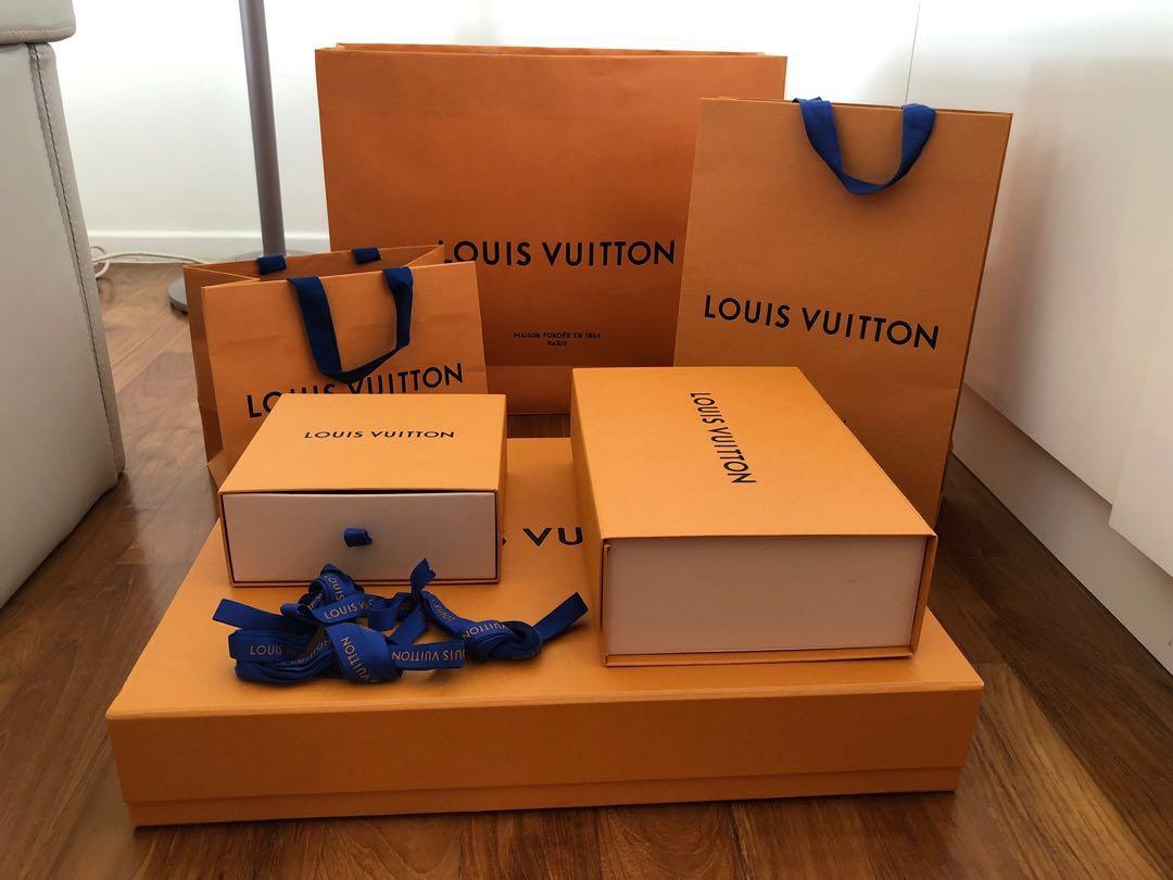 Louis Vuitton, Other, Lv Box With Lv Wrapping Paper