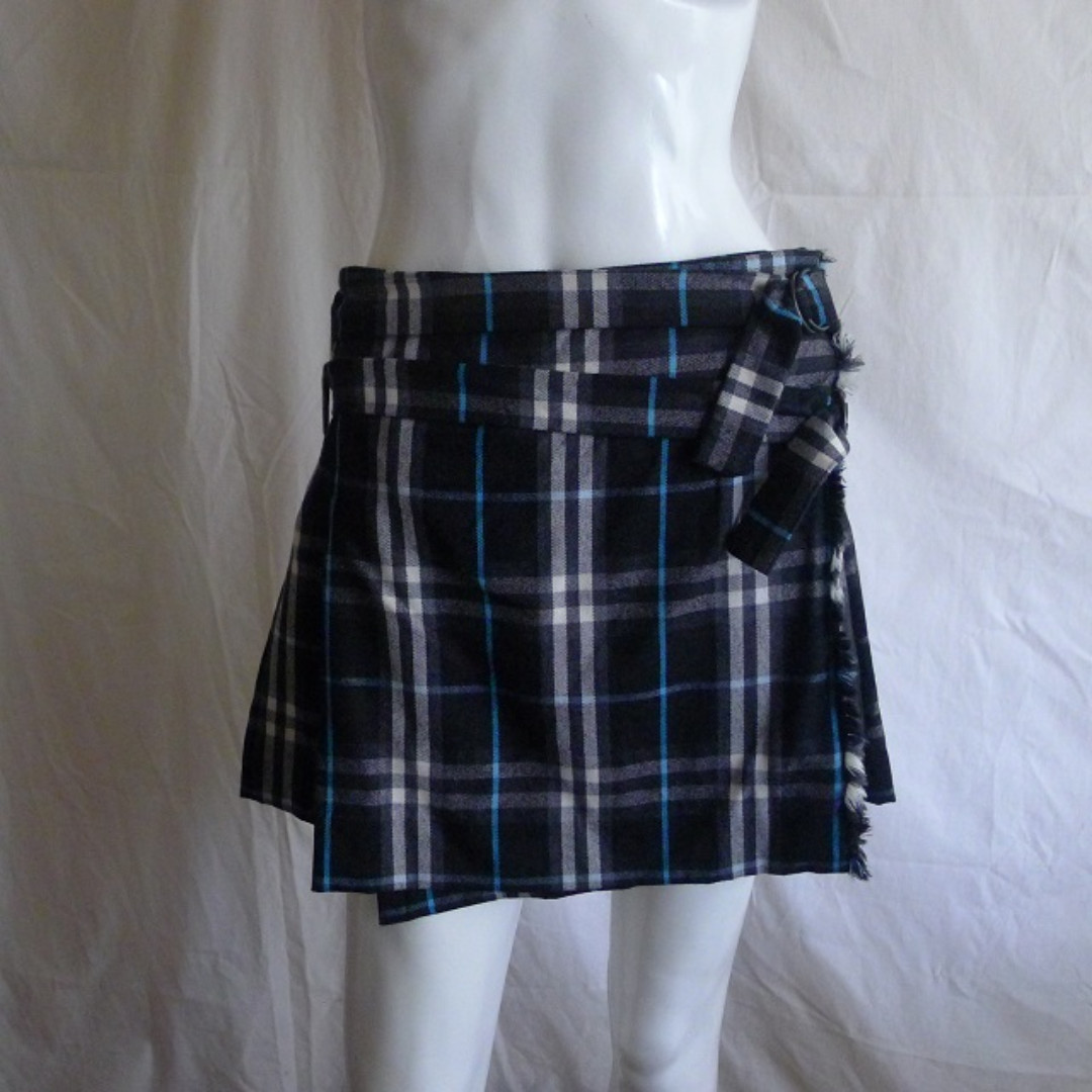 burberry wrap skirt