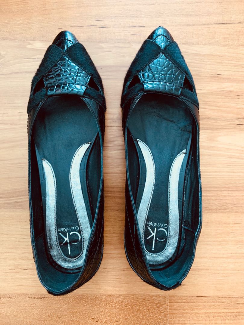 calvin klein womens flats