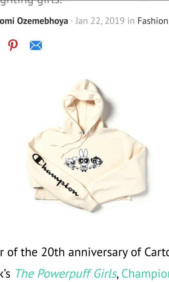 Powerpuff girls champion hoodie top