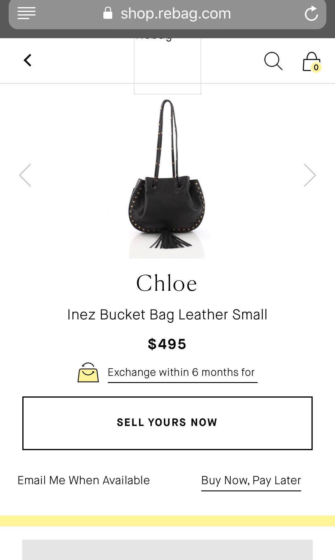 Chloe sales inez bag