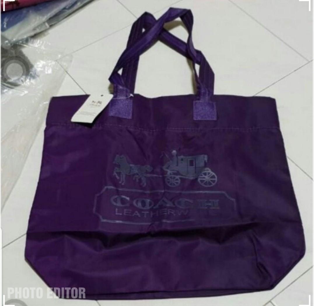 clear coach tote bag