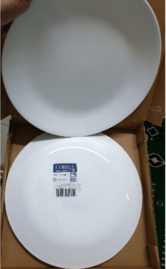 Corelle Winter Frost White 10 25 26cm Dinner Plates For Only