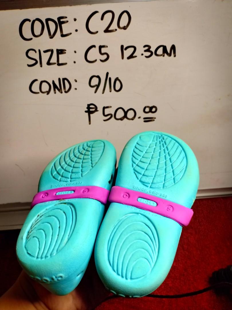 c5 crocs in cm