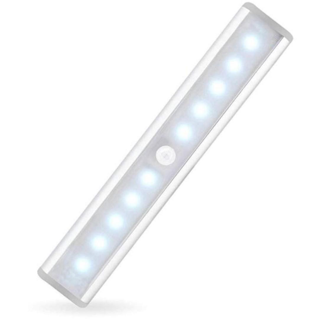 E1385 Jebsens T05 Led Under Cabinet Lighting Rechargeable Battery Operated Closet Light With Motion Sensor Stick On Anywhere Wireless On Off Auto Switch Cool White Electronics Others On Carousell