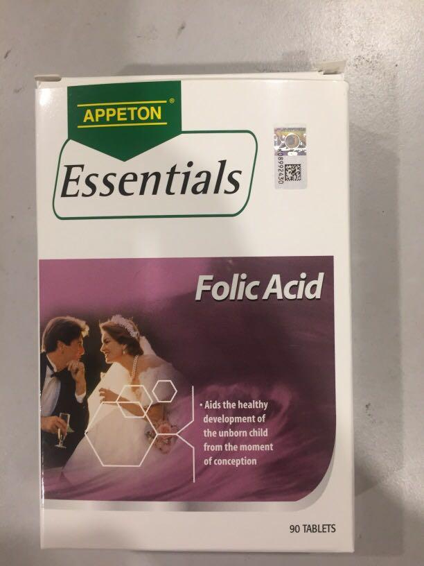 Folic Acid Appeton 400mcg 87 Tablets Exp Oct2021 Everything Else Others On Carousell