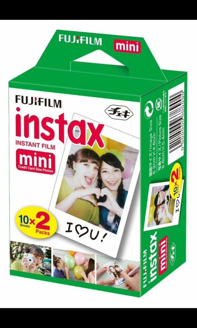 Fujifilm Instax Mini Film (20 Pack) main image 1