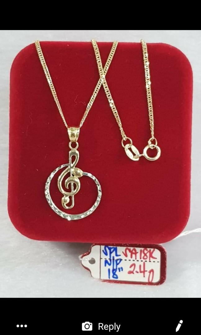 "GINTO" necklace 18k Saudi gold (Category: Luxury Accessories) located in San Juan City. Submitted by go_olshoppe (Listing ID 226532903, Image 1). Description: Hello..This is per grams of ginto /GOLD. I'm lowering the price into 2,350 per grams. For example 1.1grams of necklace x 2,350= PHP 2,585 Air cargo Shipping charge to client 450 pesos,inlcuding the INSURANCE. Air cargo is DHL (INTERNATIONAL) THISI ITEMS IS 100% straight from Saudi Arabia. 
