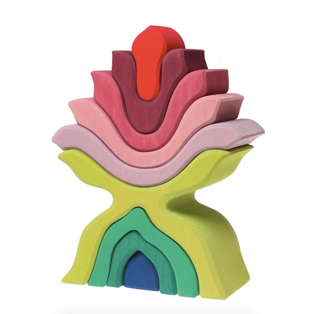 flower stacking toy