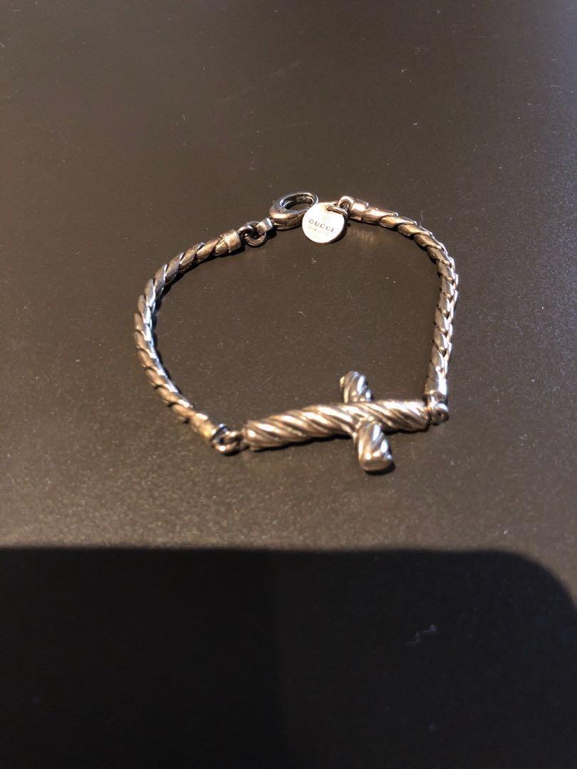 Gucci cross bracelet sale