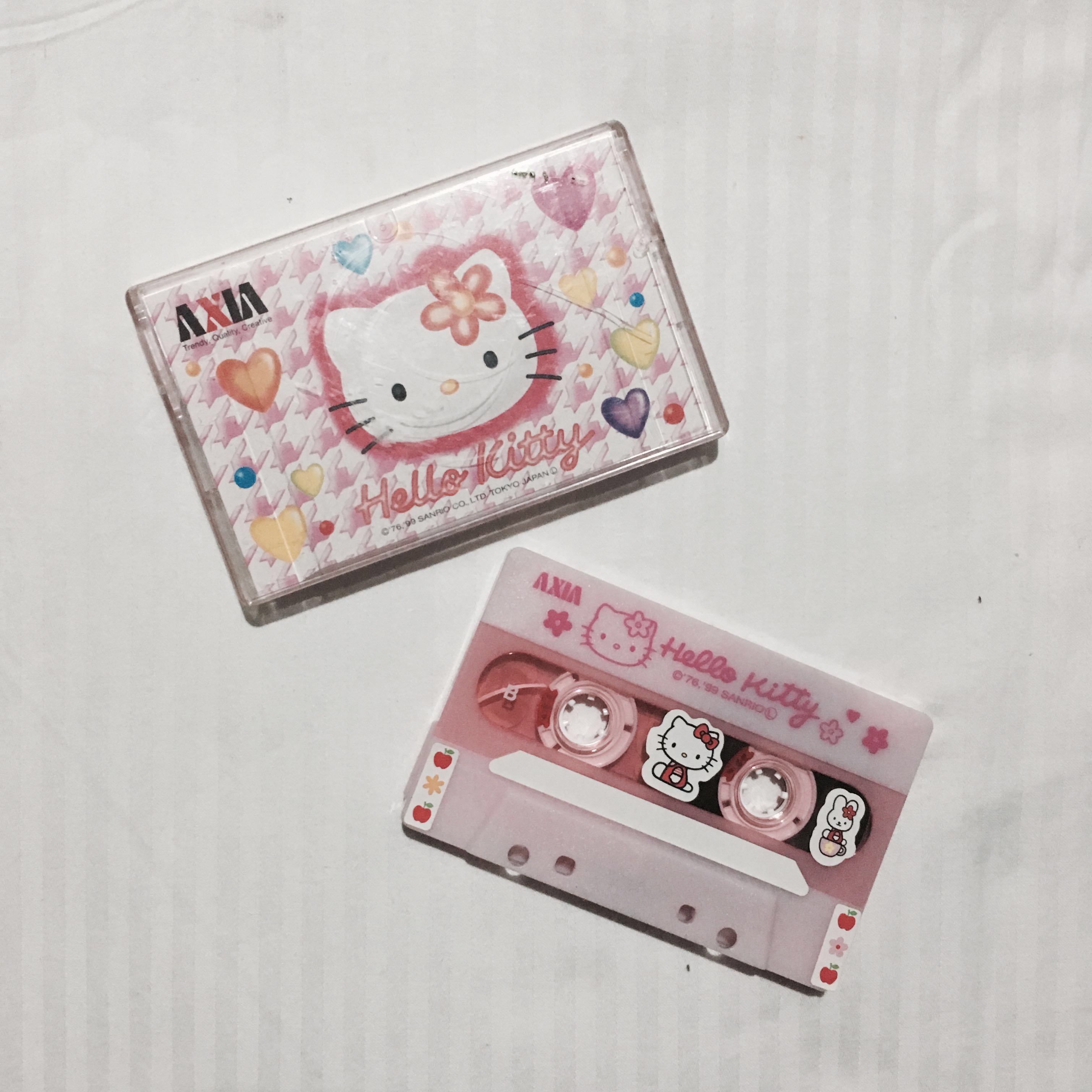 Hello Kitty blank cassette tape, Audio, Portable Music Players on Carousell
