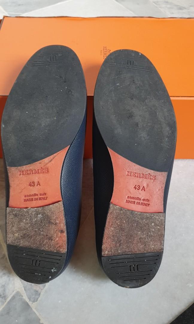 hermes semelle cuir