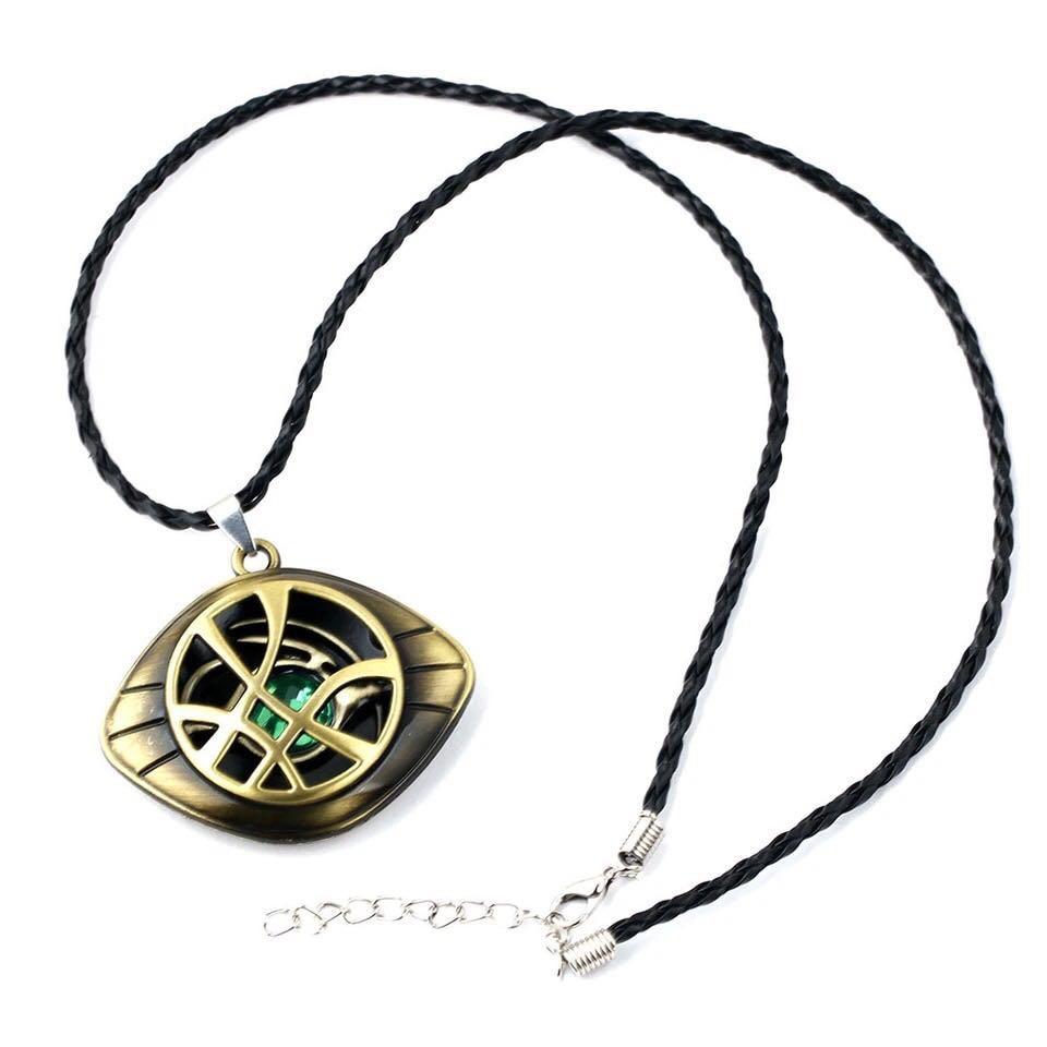 In Stocks Doctor Strange Eye Of Agamotto Necklace Pendant Time