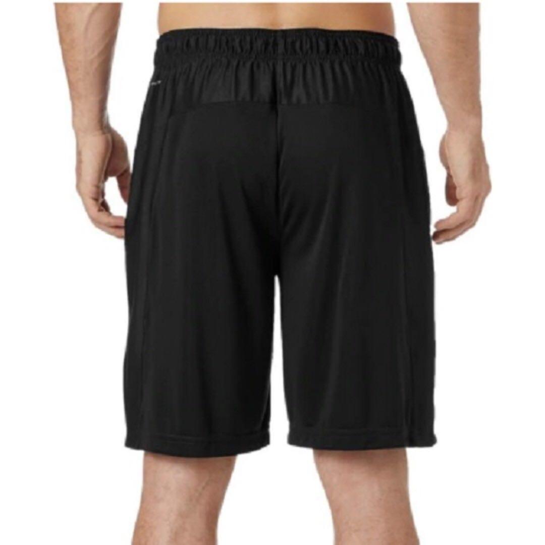 reebok men's solid performance shorts