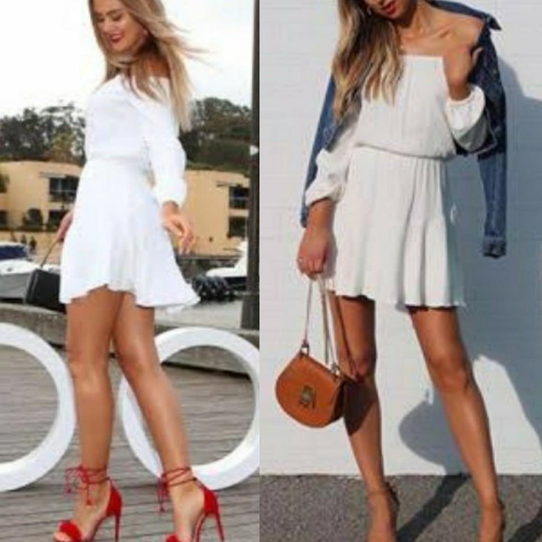 kookai white dress