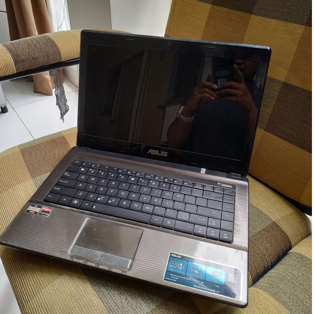 LAPTOP ASUS K43U / Desain, Multimedia, Editing Entry Level / RAM 4 GB