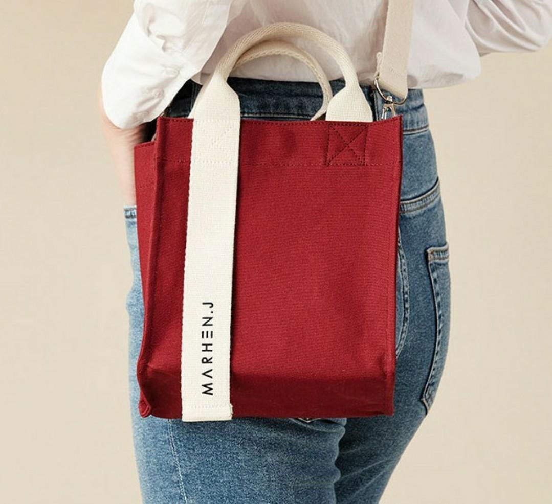 Marhen J Ricky Mini Jester Red Bag Men S Fashion Bags Wallets Sling Bags On Carousell