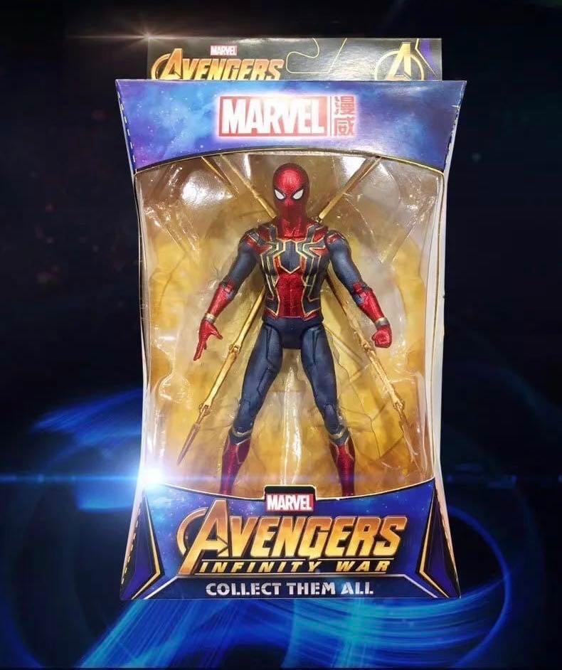 Marvel Avengers Iron Spider Man 1 12 Scale Action Figure Toys Games Bricks Figurines On Carousell