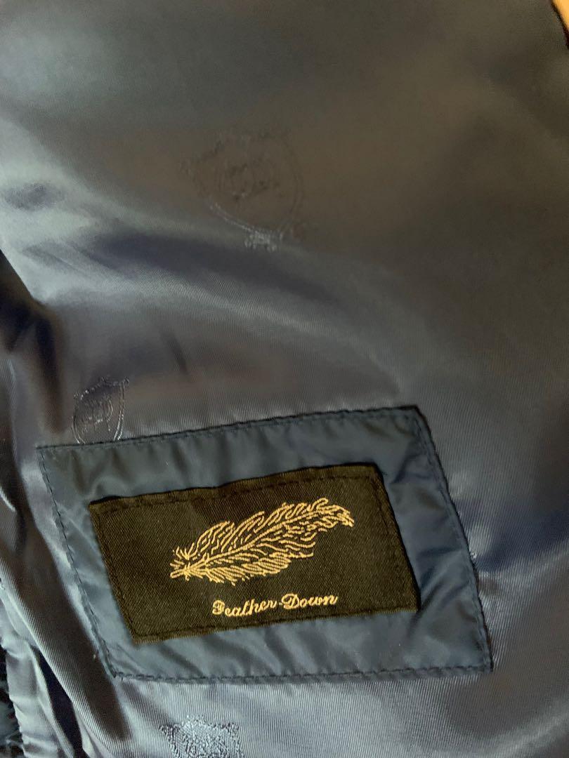 massimo dutti feather down jacket