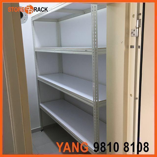 Metal Storage Rack for HDB BTO Bomb Shelter Store Room, Furniture