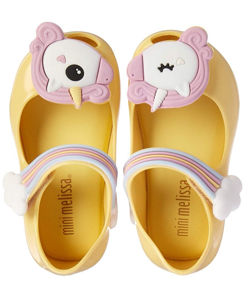 mini melissa unicorn sandals