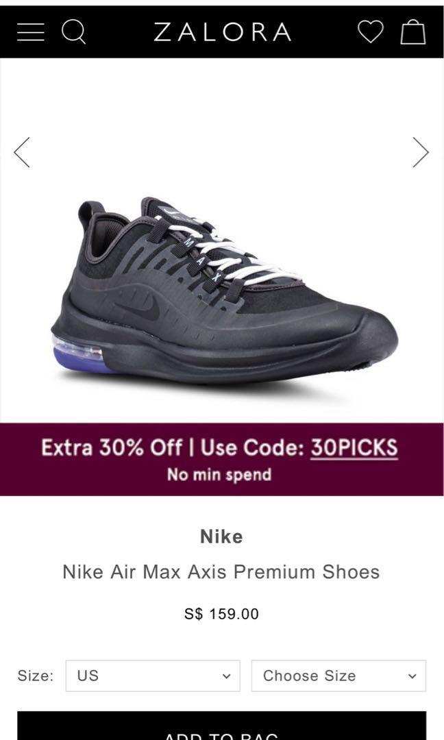 Nike air max axis premium lifestyle Clearance