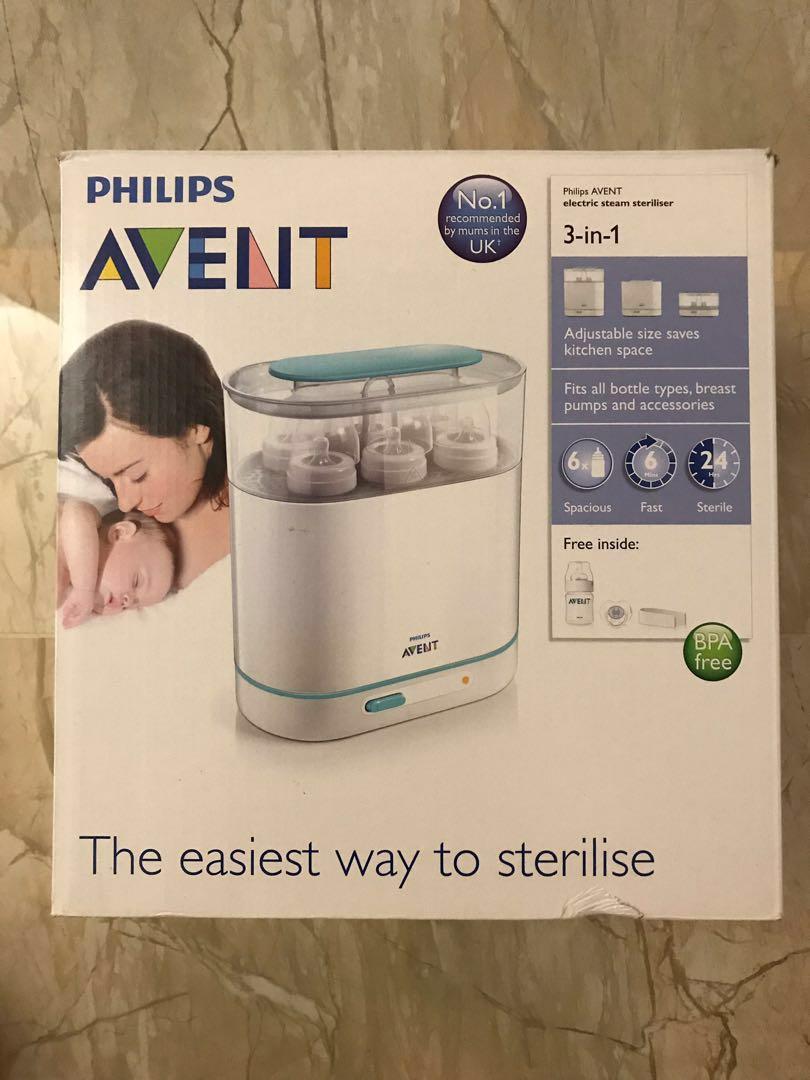 Philips Avent Steam Sterilizer, Babies & Kids, Nursing & Feeding