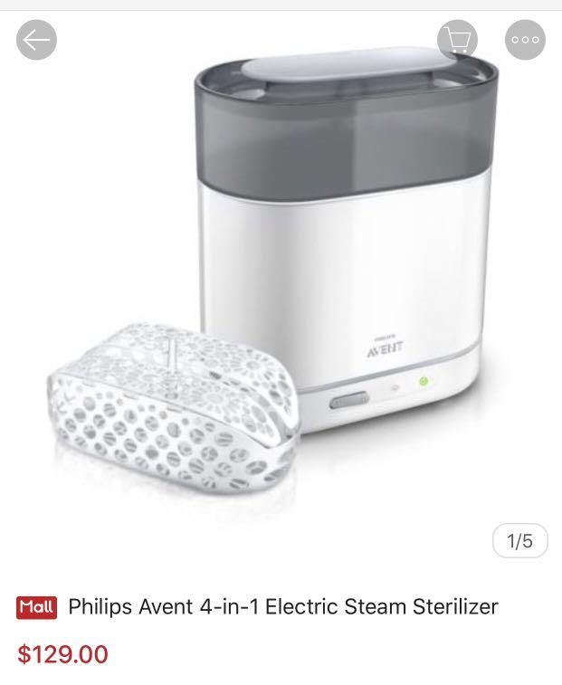 Philips Avent Sterilizer 4 in 1, Babies & Kids, Nursing & Feeding