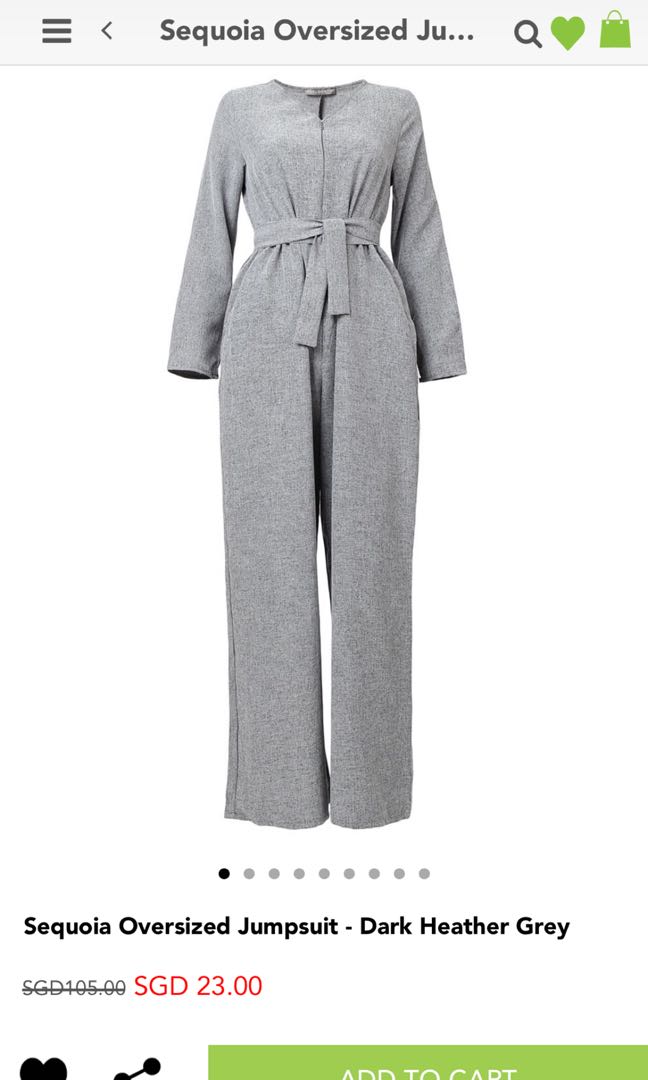 oversized jumpsuit