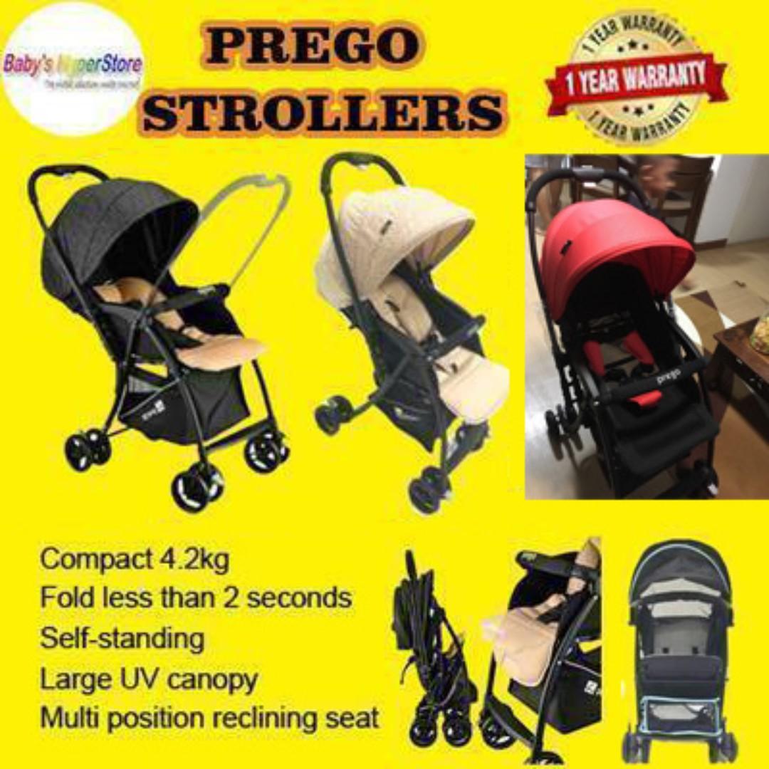 prego s503 stroller review