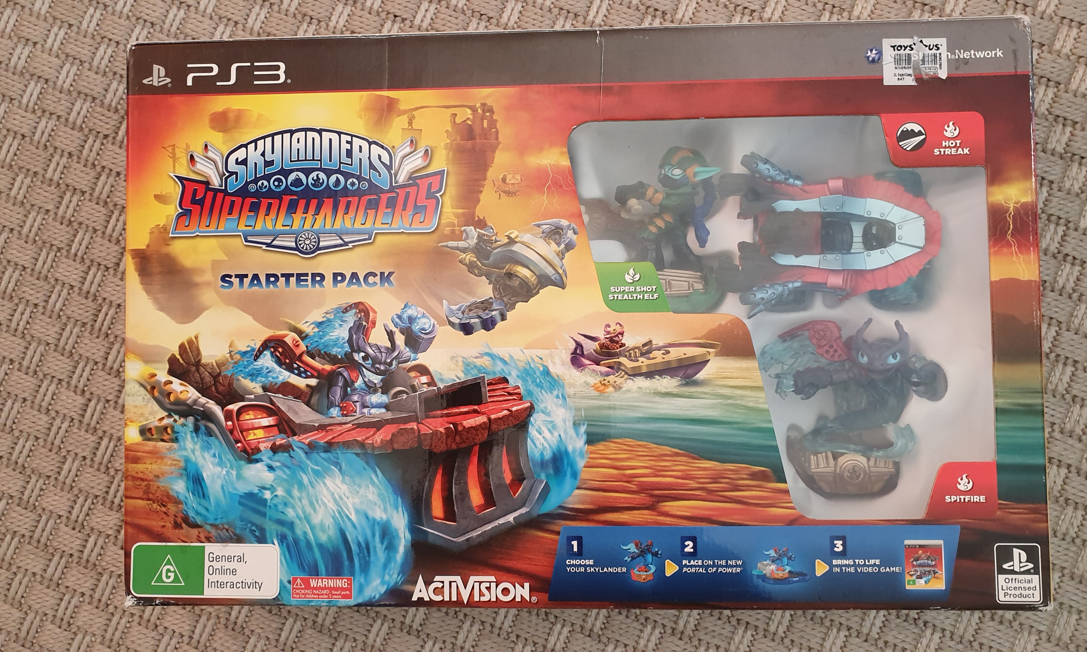 Ps3 Skylanders Superchargers Starter Pack Video Gaming Video Games Xbox On Carousell Skylanders swap force starter pack (ps3). ps3 skylanders superchargers starter pack