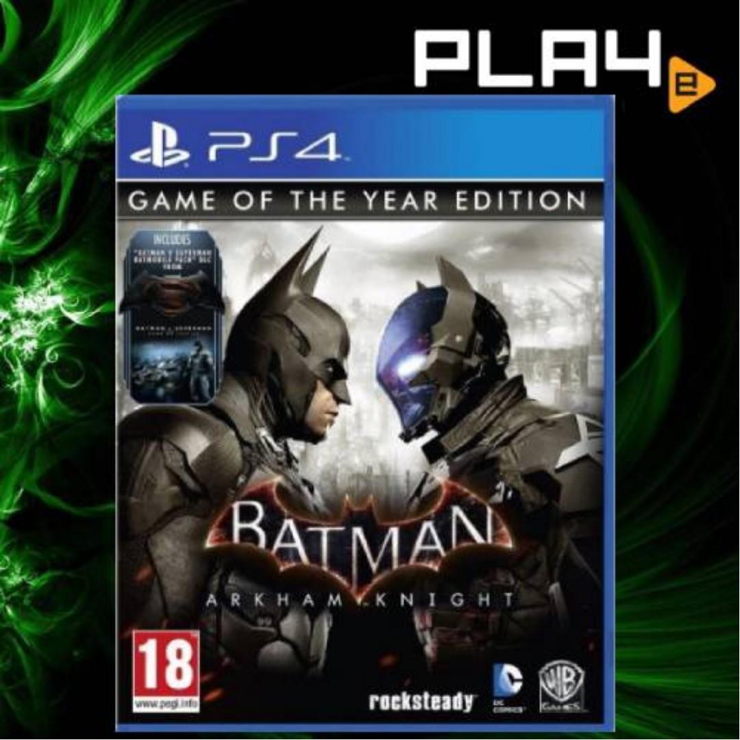 Batman Arkham Knight Premium Edition PS4/PS5, Video Gaming, Video Games,  PlayStation on Carousell