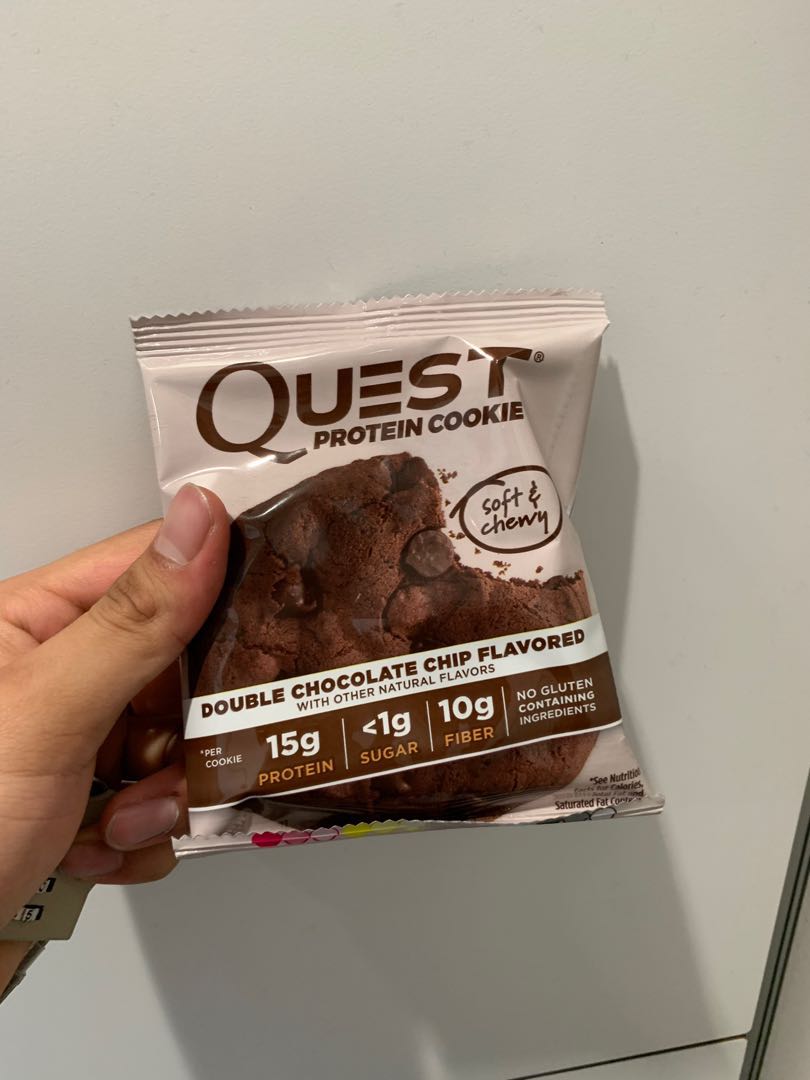 QUEST Protein Cookie (Double Chocolate Chip), Food & Drinks, Packaged