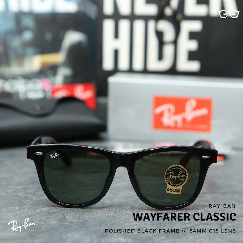 Rayban Wayfarer Original Murah Men s Fashion Watches Accessories Sunglasses Eyewear on Carousell