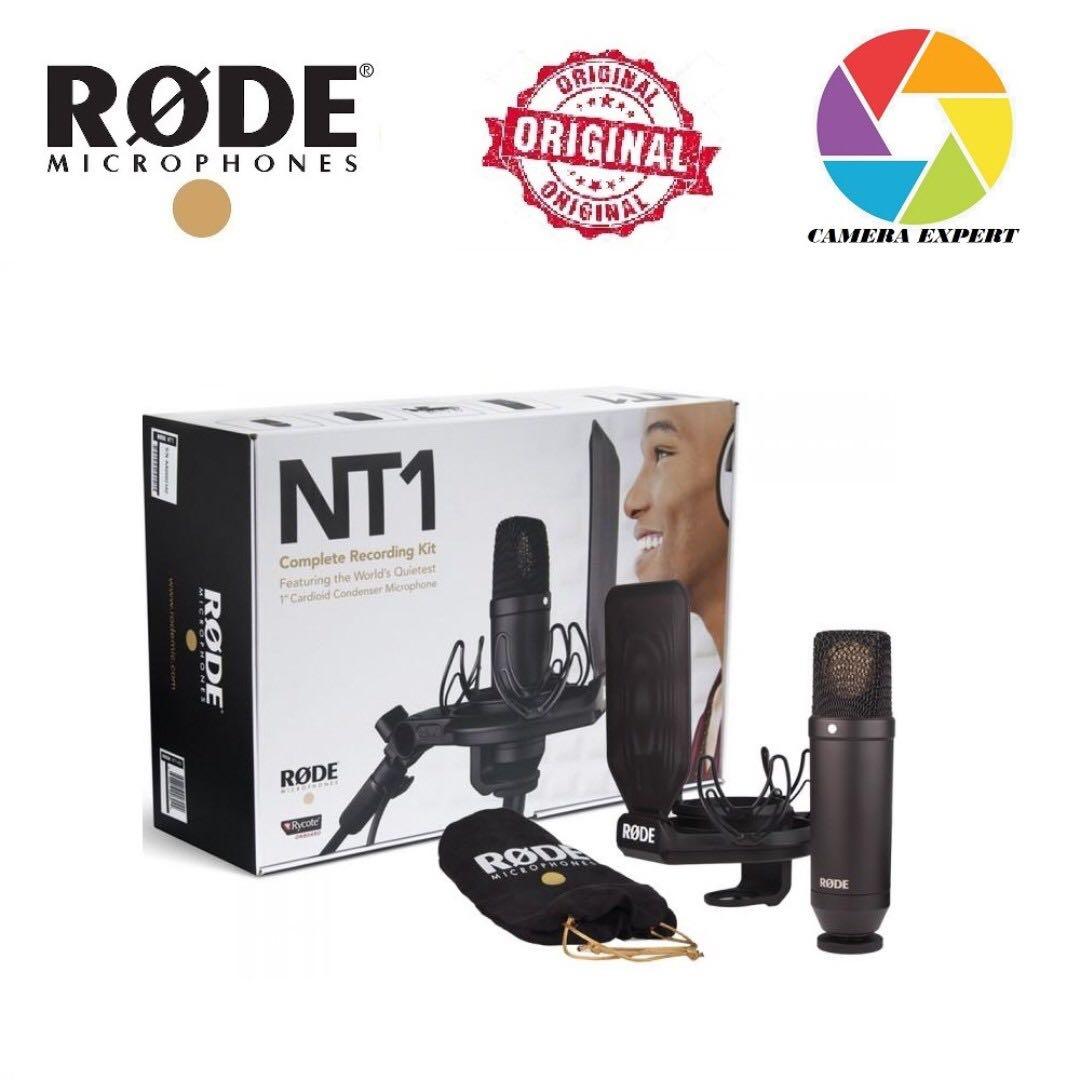 Rode NT1KIT / NT1 Kit Cardioid Condenser Microphone, Hobbies & Toys