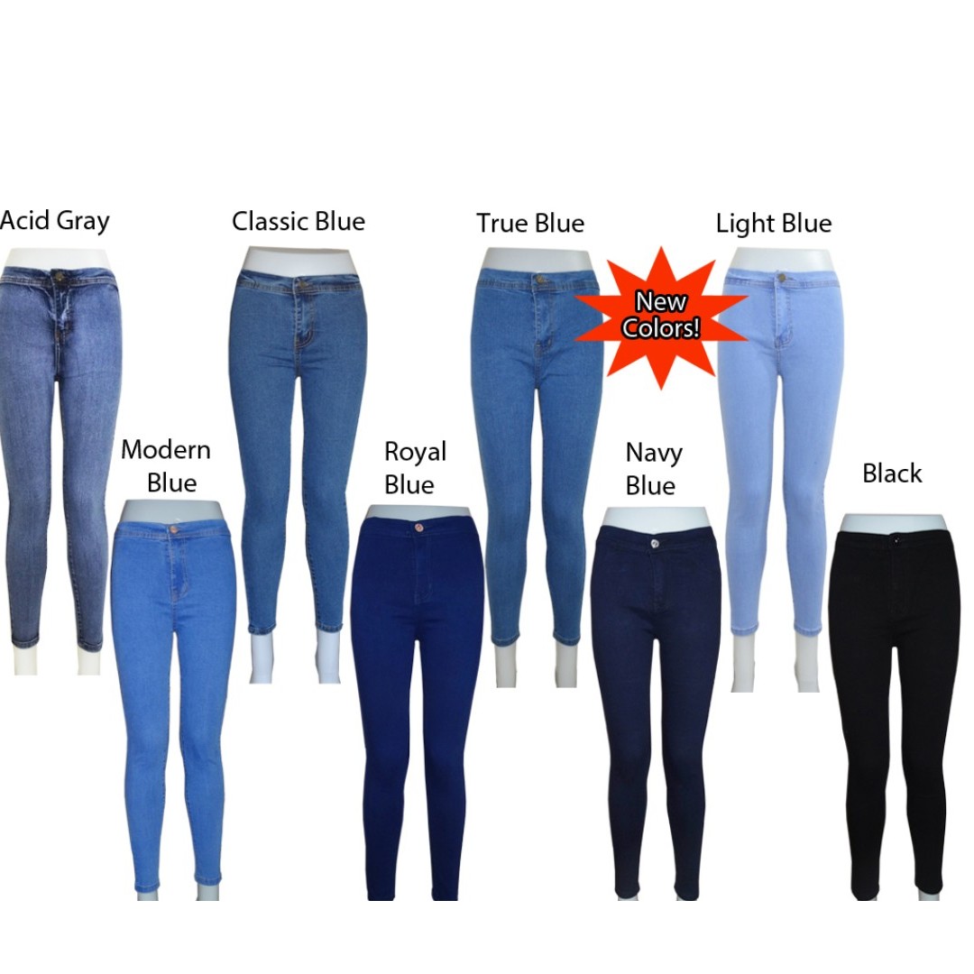 acid blue jeans