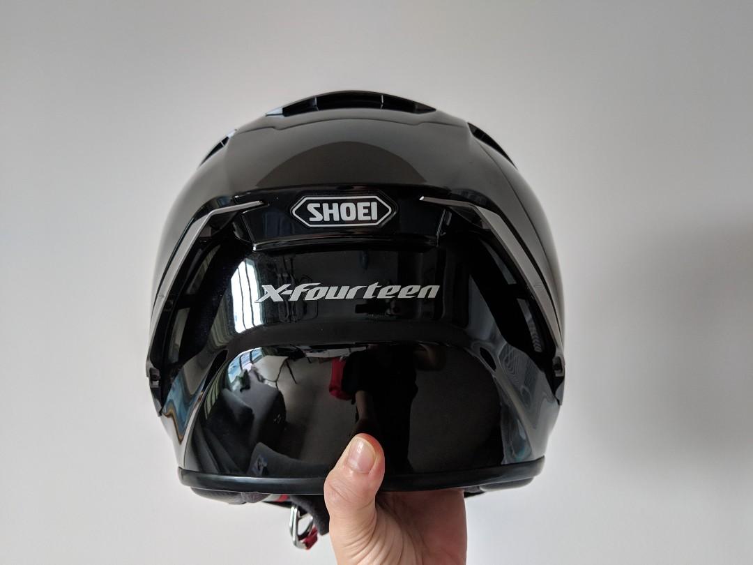 Shoei X 14 Black Motorcycles Motorcycle Accessories On Carousell