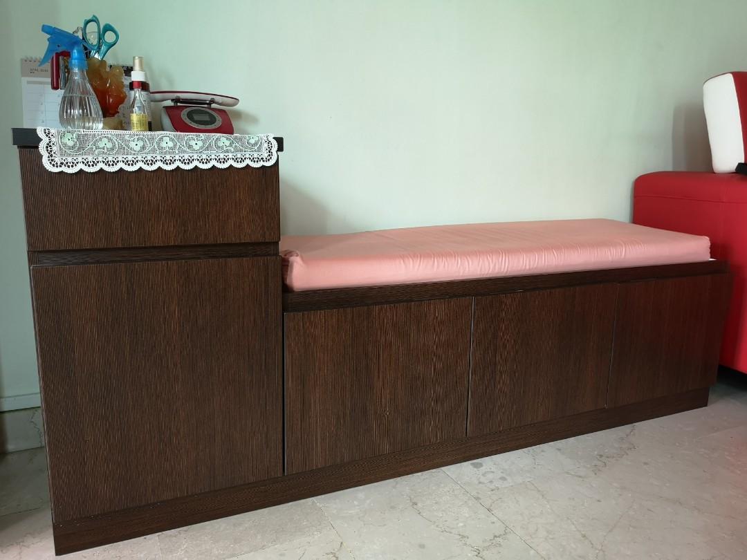 Storage Bench Furniture Others On Carousell