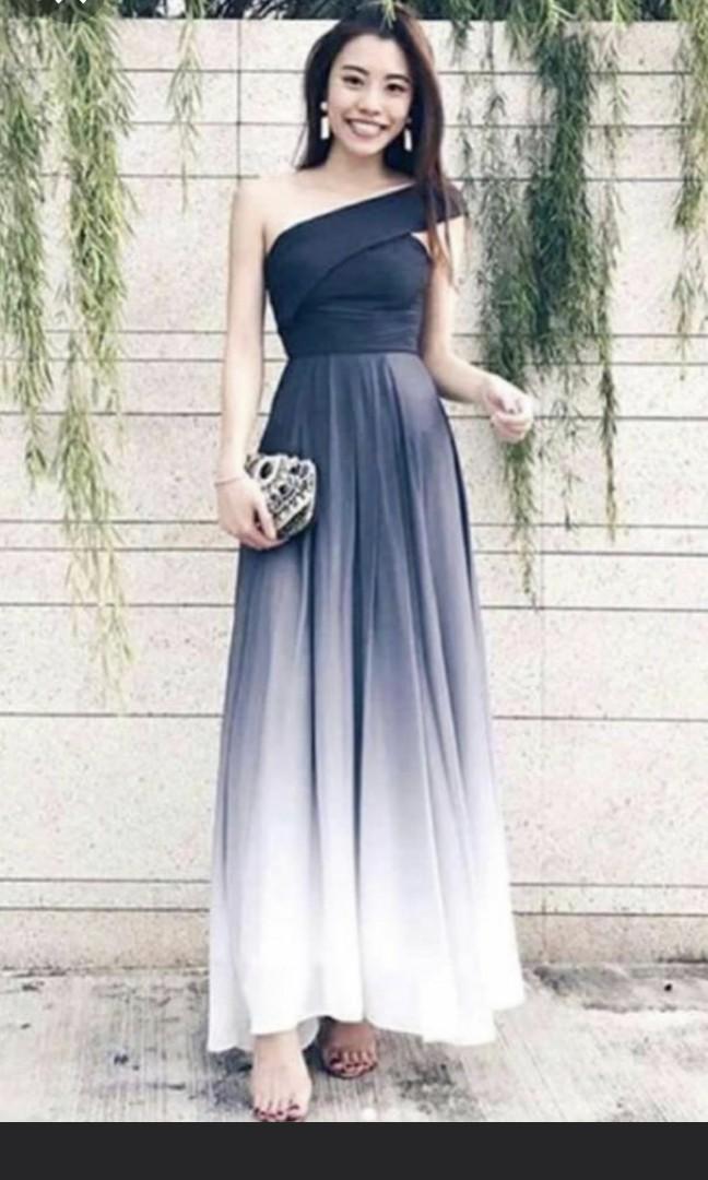 grey toga dress Slim Toga Dress EvaVarro