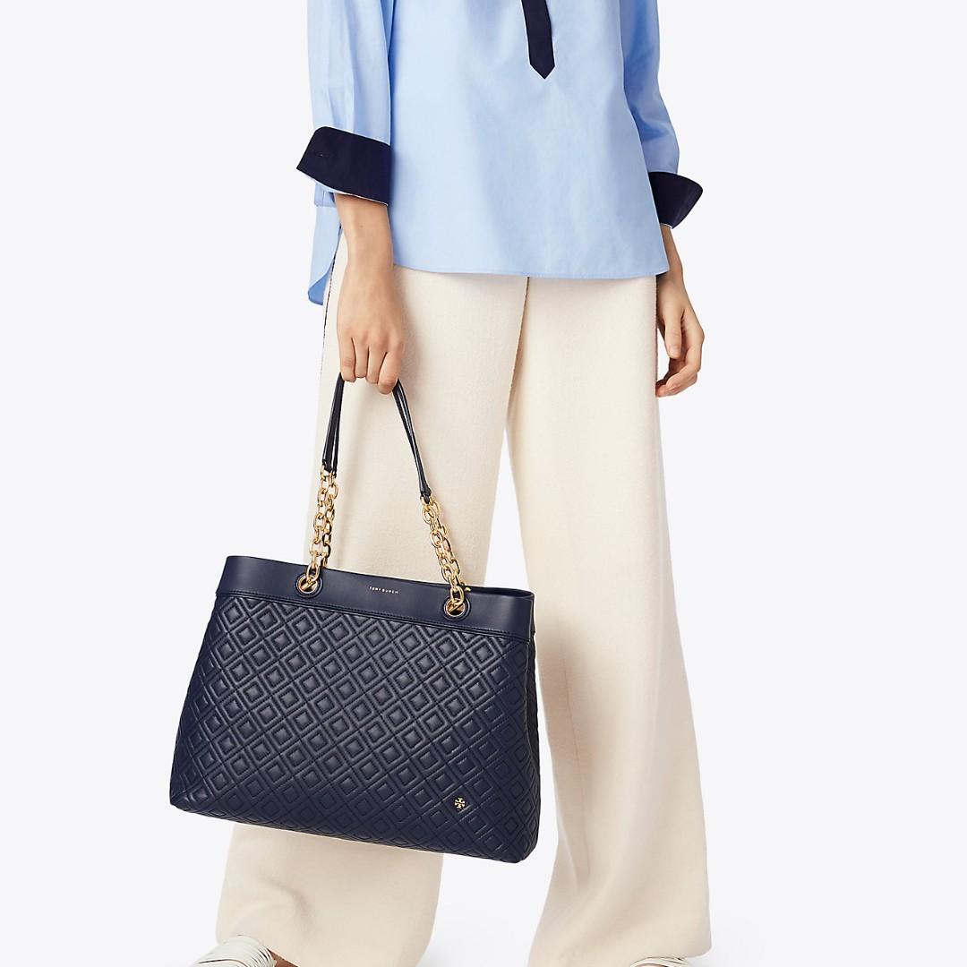 tory burch fleming triple compartment