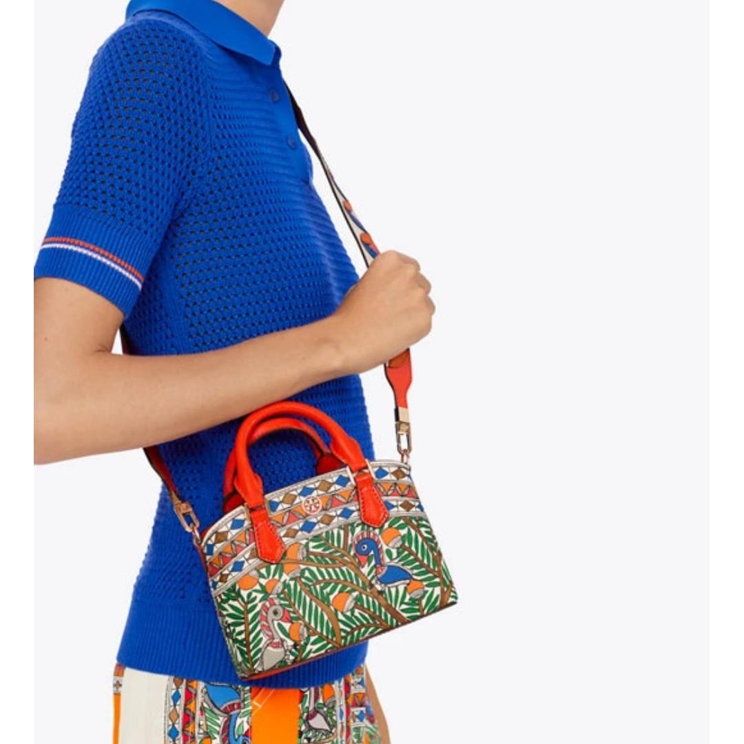 tory burch printed bag