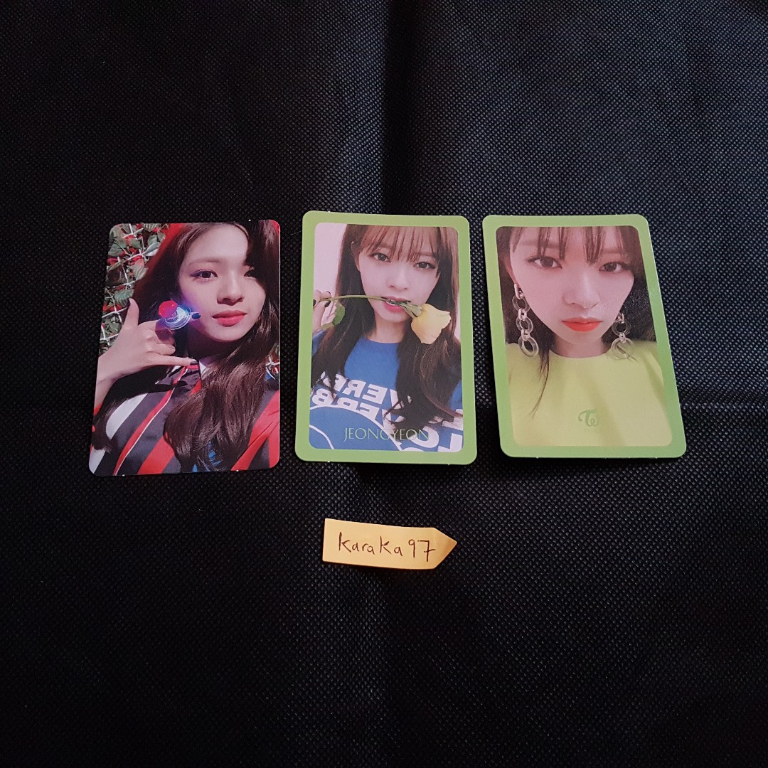 Twice Fancy Jeongyeon Photocards Hobbies Toys Memorabilia Collectibles K Wave On Carousell