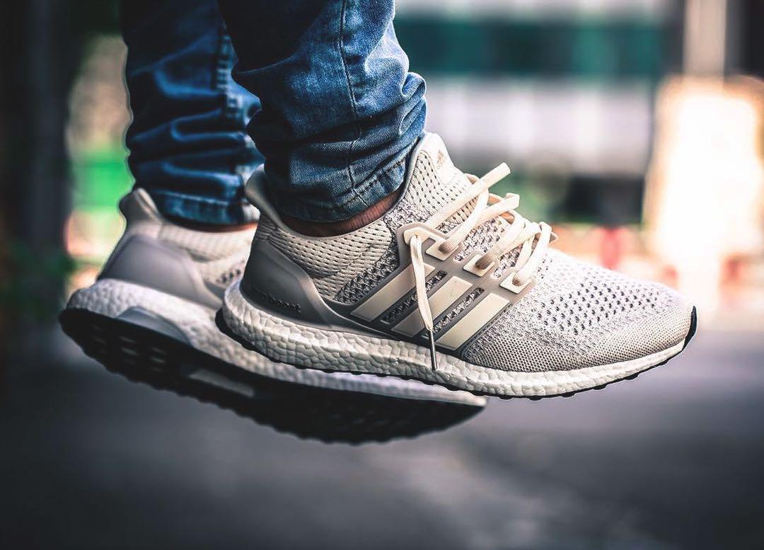 Ultraboost cream white 1.0 og release Men s Fashion Footwear Sneakers on Carousell