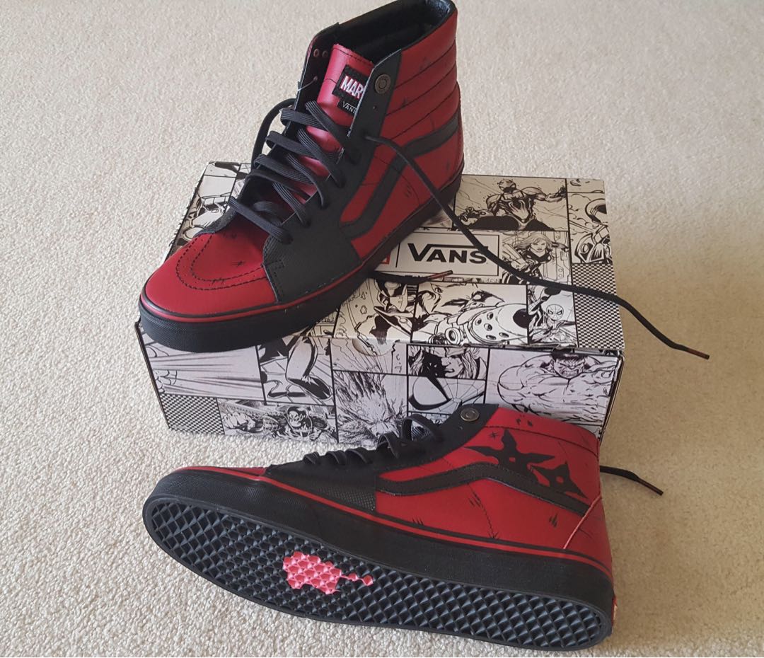 deadpool shoes vans