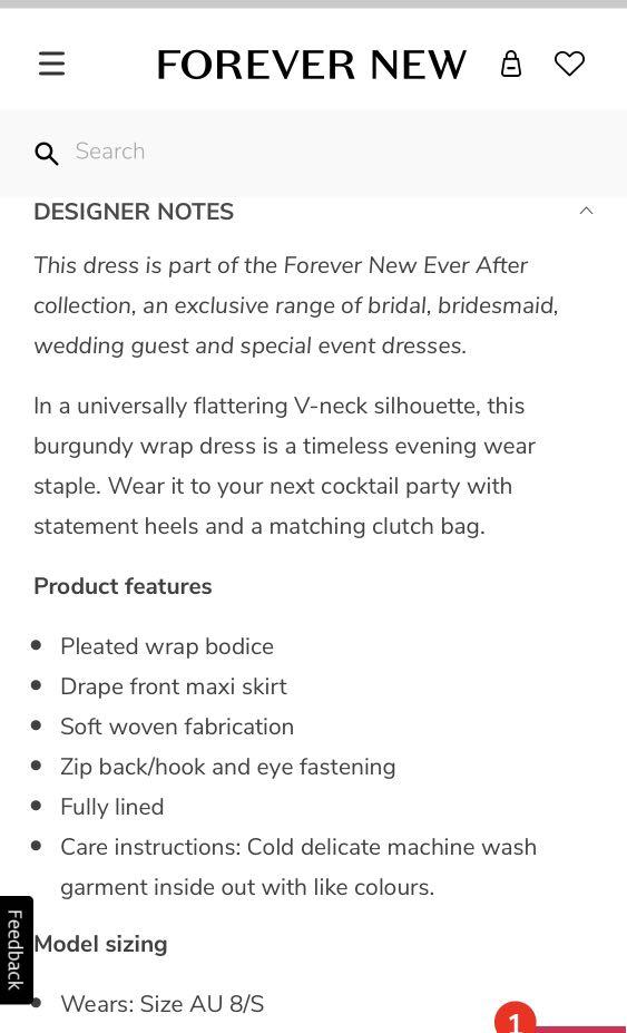 victoria wrap dress forever new